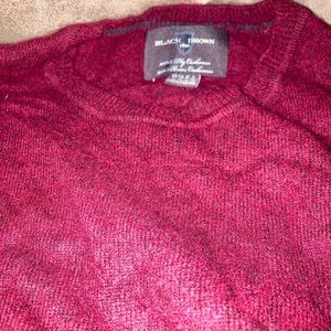 Maroon Red Sweater Large